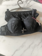 Elegant Floral Lace Push-Up Bra