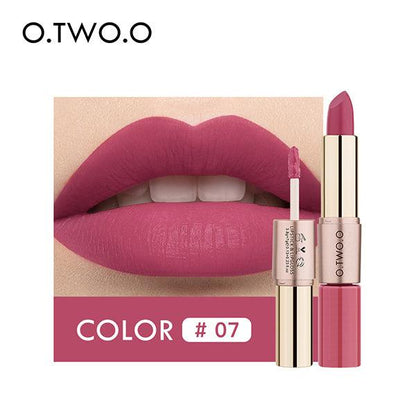 O.TWO.O 2 In 1 Lipstick And Lip gloss - Otwoocosmetics