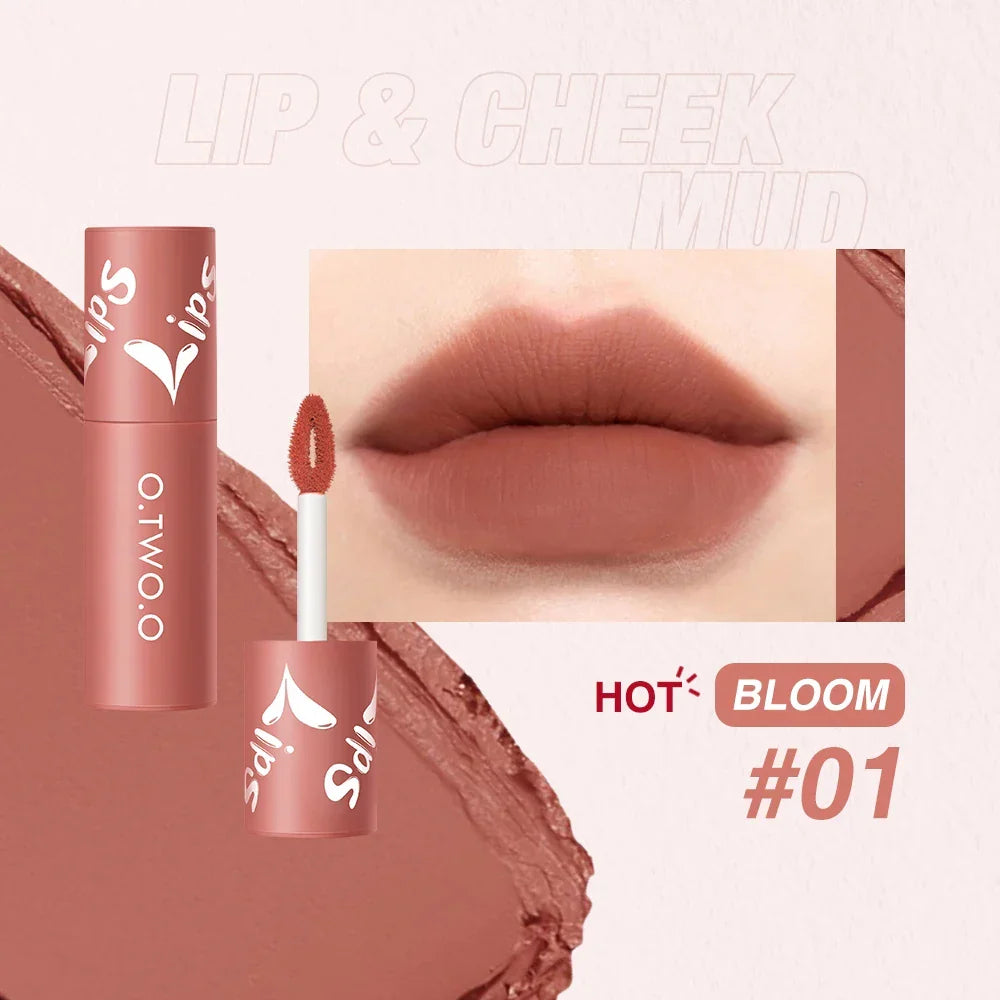 O.TWO.O Velvet Matte Kiss Lip & Cheek Mud