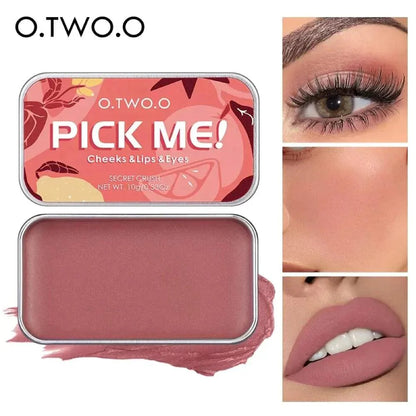 O.TWO.O Pick Me Cheeks & Lips & Eyes - Otwoocosmetics