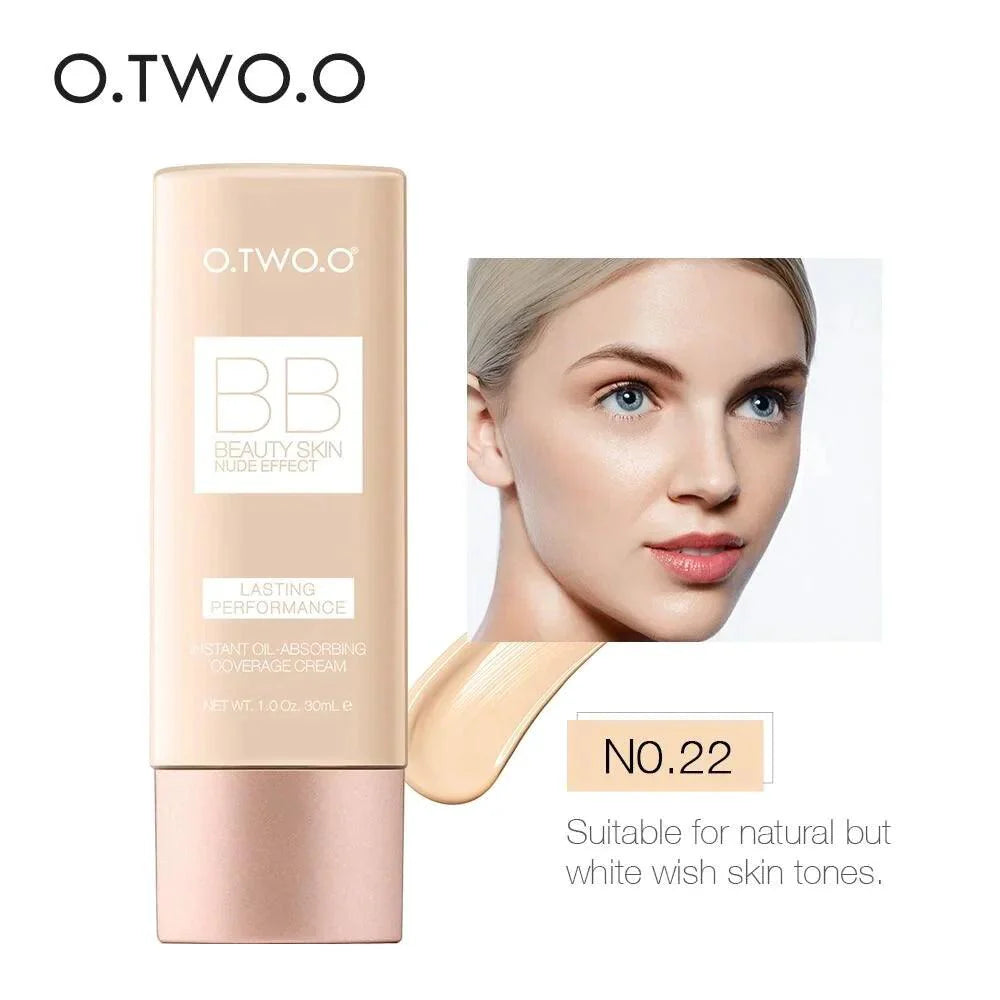 O.TWO.O Nude Effect BB Cream - Otwoocosmetics