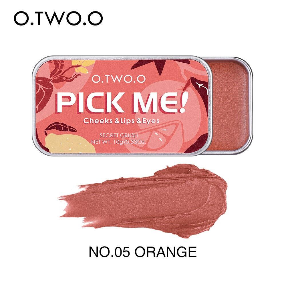 O.TWO.O Pick Me Cheeks & Lips & Eyes - Otwoocosmetics