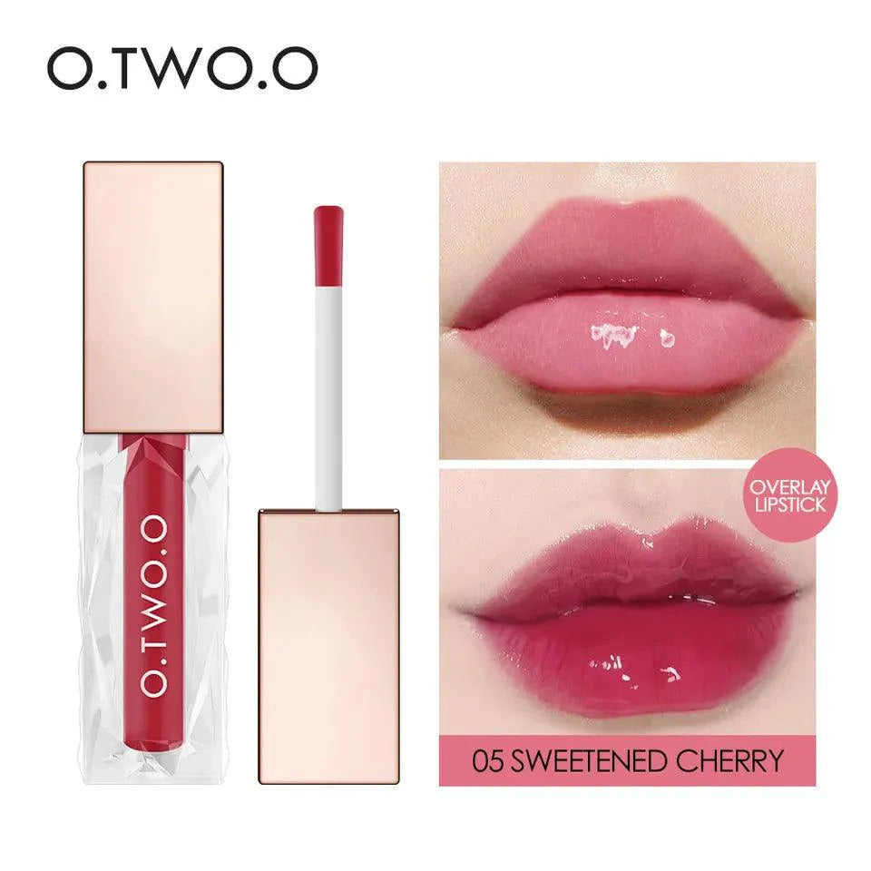 O.TWO.O CLEAR CRYSTAL BERRY LIPGLOSS - Otwoocosmetics