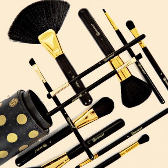 BH Cosmetics Black Dot - 11 Pieces Brush Set - Otwoocosmetics