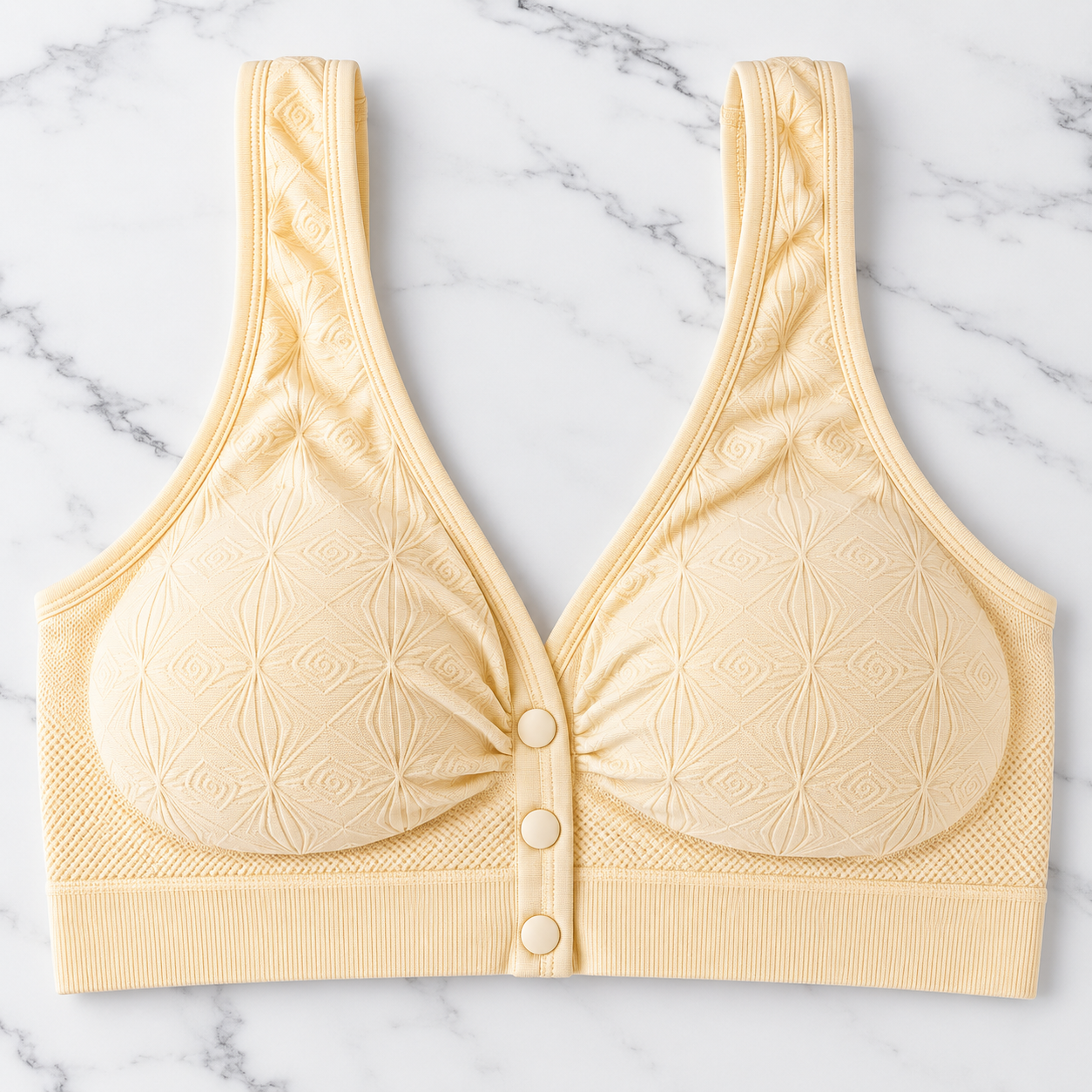 Women’s Seamless Front Button Wireless Comfort Bra