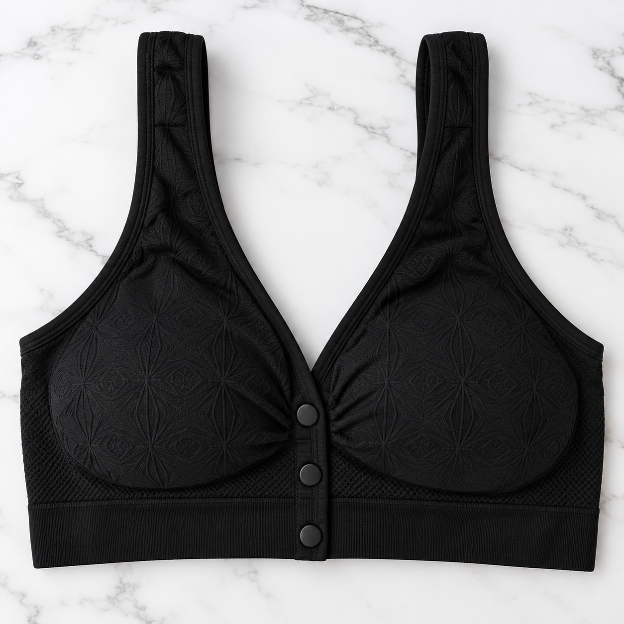 Women’s Seamless Front Button Wireless Comfort Bra
