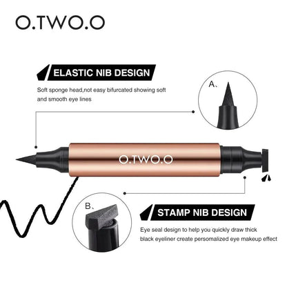 O.TWO.O Cat-Eye Stamp Eyeliner - Otwoocosmetics