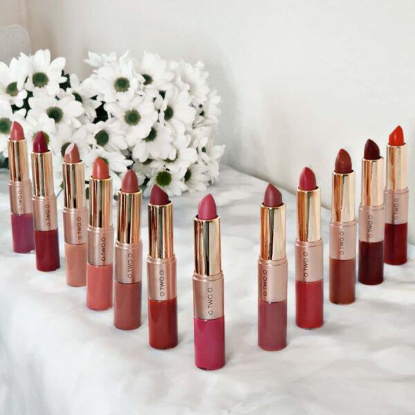 O.TWO.O 2 In 1 Lipstick And Lip gloss - Otwoocosmetics