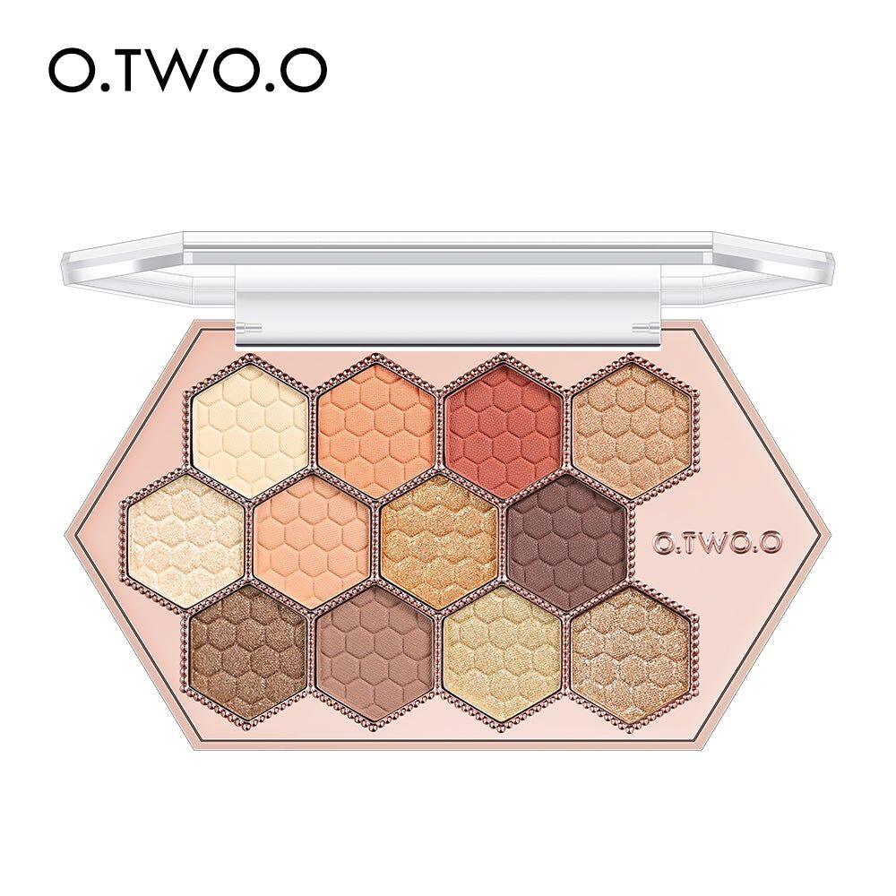 O.TWO.O Honeycomb Diamond Eye Shadow Palette - Otwoocosmetics