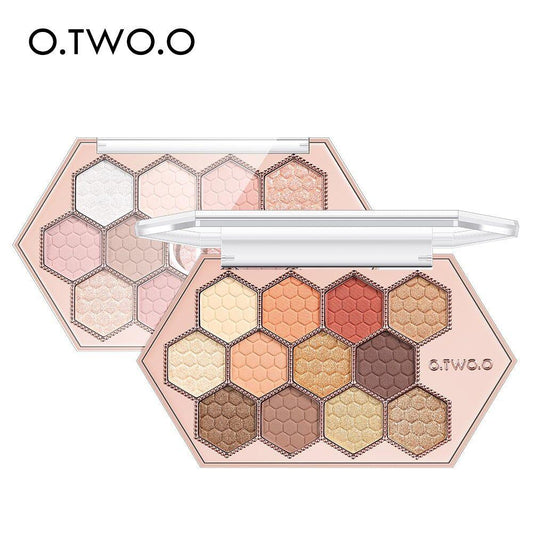 O.TWO.O Honeycomb Diamond Eye Shadow Palette - Otwoocosmetics