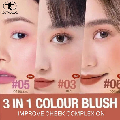 O.TWO.O Blush Stick 3 in 1 - Otwoocosmetics