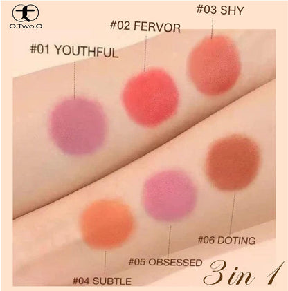 O.TWO.O Blush Stick 3 in 1 - Otwoocosmetics