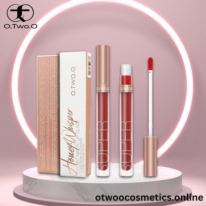 O.TWO.O Honey Whisper Velvet Matte Lip Gloss - Otwoocosmetics