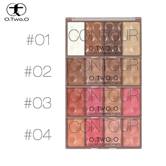 O.TWO.O Grooming Contour Palette - Otwoocosmetics