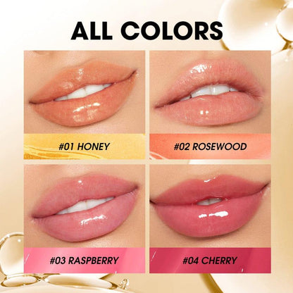 O.TWO.O Lipbalm Moisturizing Lip Oil Lips Care Lightweight Non-stick Lips Makeup - Otwoocosmetics