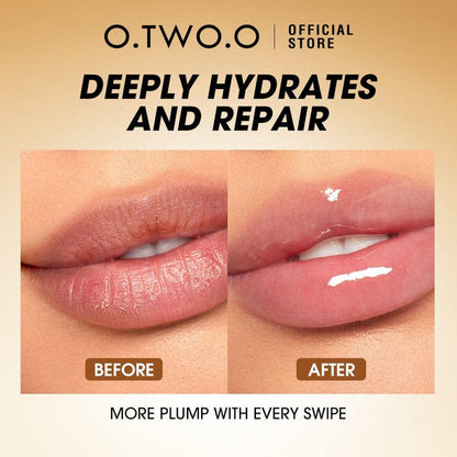 O.TWO.O Lipbalm Moisturizing Lip Oil Lips Care Lightweight Non-stick Lips Makeup - Otwoocosmetics