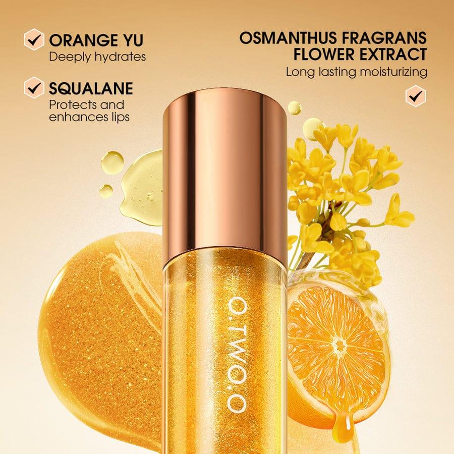 O.TWO.O Lipbalm Moisturizing Lip Oil Lips Care Lightweight Non-stick Lips Makeup - Otwoocosmetics