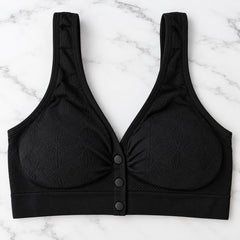 Women’s Seamless Front Button Wireless Comfort Bra